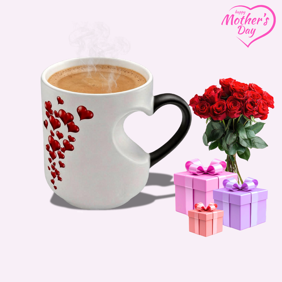 Heart Shape Magic Mug