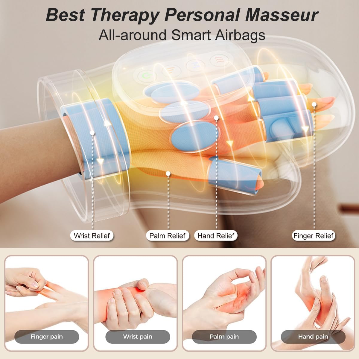 🤞 Smart Hand Cordless Massager