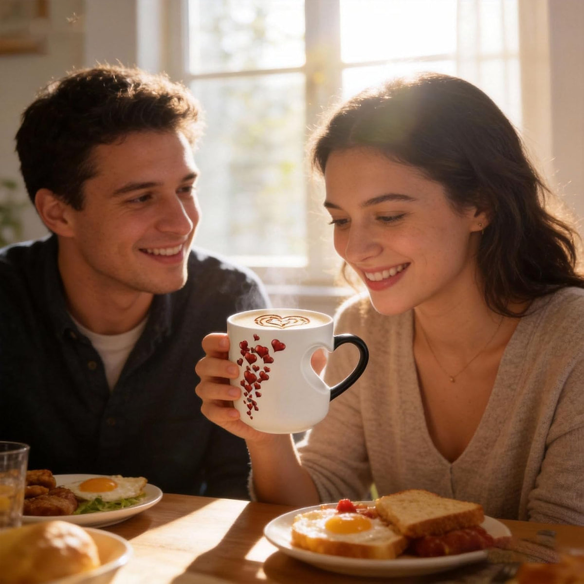 Heart Shape Magic Mug