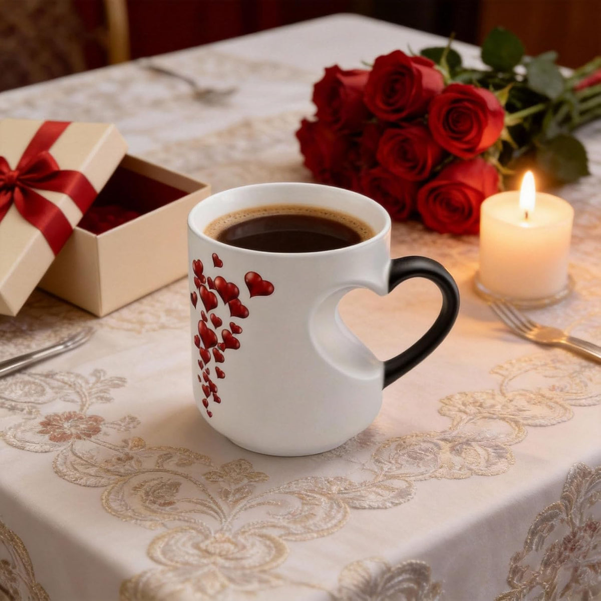 Heart Shape Magic Mug