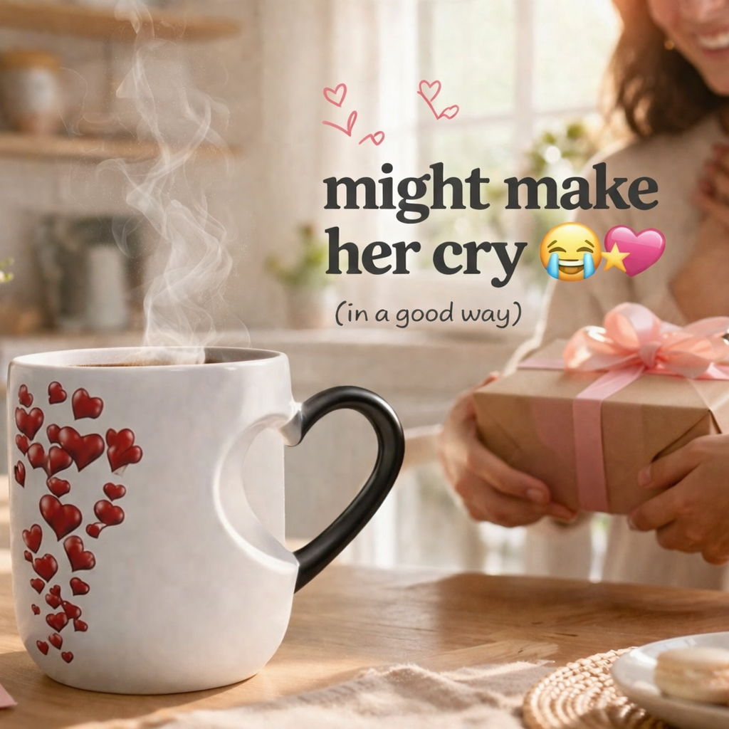 💞 Heart Shape Magic Mug 💞