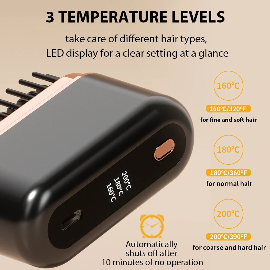 SleekStyle Portable Hair Straightener™