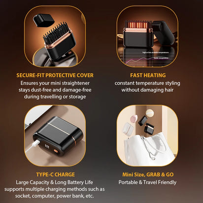 SleekStyle Portable Hair Straightener™