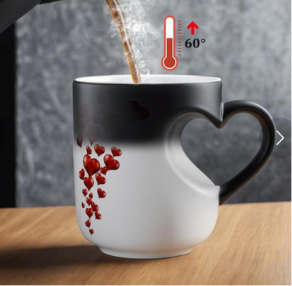 Heart Shape Magic Mug