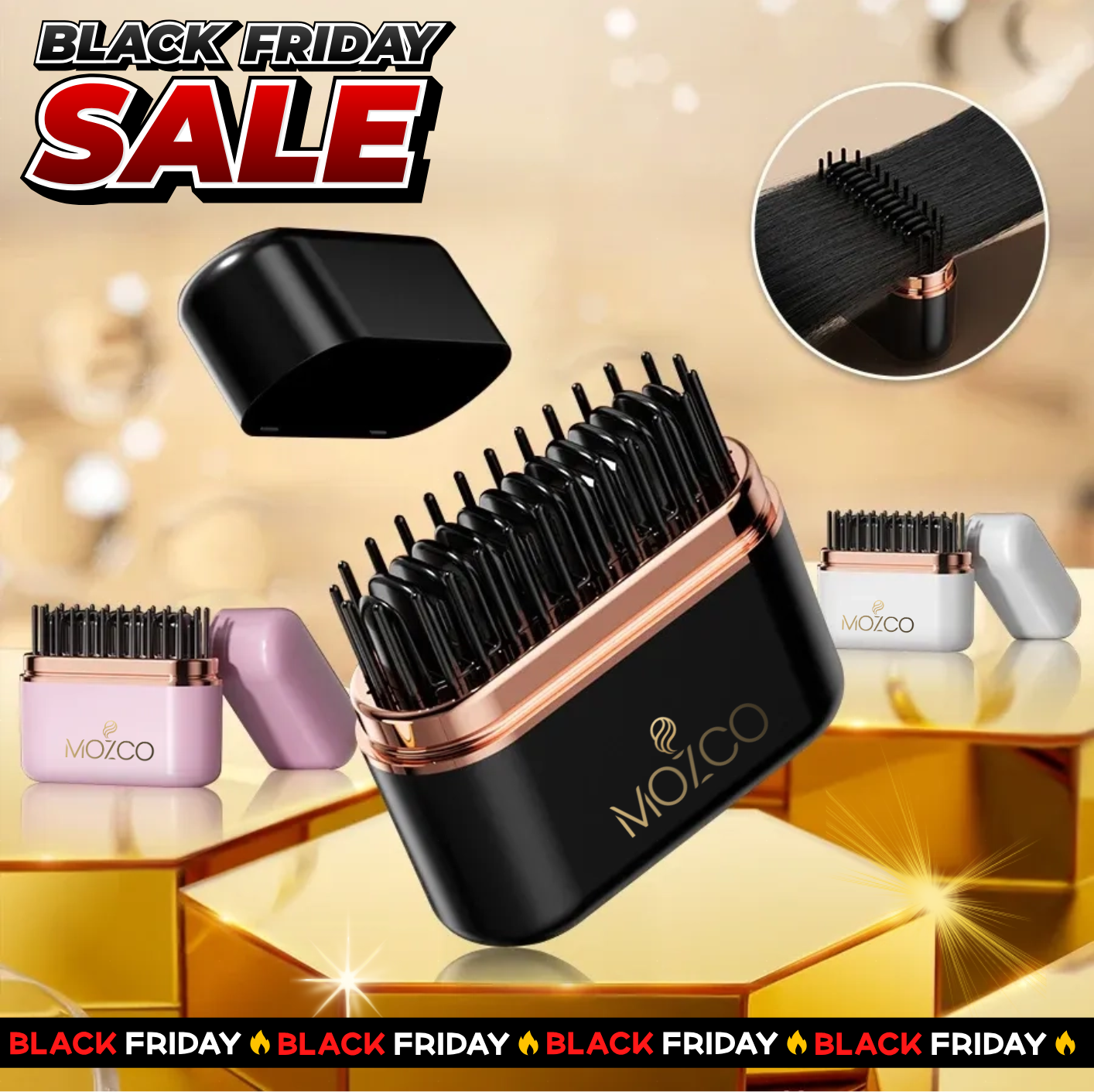 SleekStyle Portable Hair Straightener™