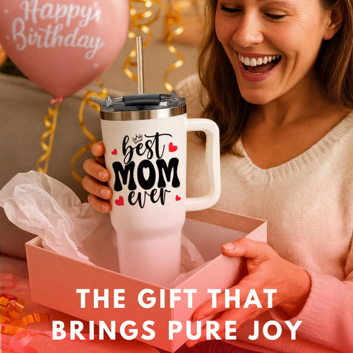 ❤️ Best Mom Ever Tumbler  #1 Mum Gift